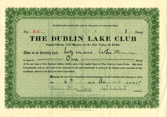 Dublin Lake Club